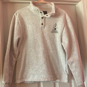 League size small Purdue quarter button up sweatshirt. Only worn 3 to 5 times.